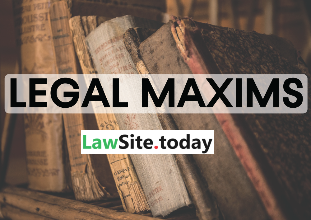 Legal-Maxims